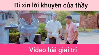 Xin lời khuyên của thầy p1