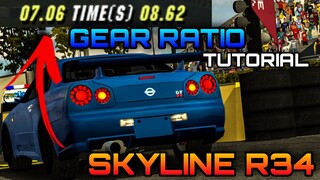 7 Seconds 1695HP Nissan Skyline R34 Gear Ratio Tutorial | Car Parking Multiplayer New Update 4.7.8