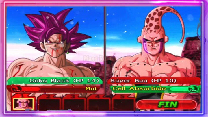 GOKU BLACK ULTRA EGO VS SUPER BUU CELL ABSORB - DB MOD ANDROID GAMEPLAY