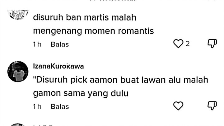 kata kata anak Ml