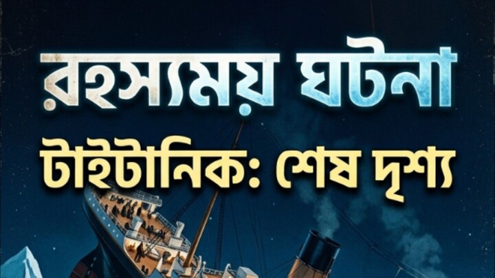 টাইটানিক রহস্য | পর্ব ৪ 🚢❄️#TitanicMystery