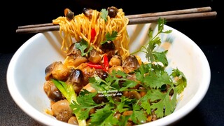 Mì chay nấu ăn ngon theo cách này ăn chay ngon hơn ăn mặn - vegan noodles recipe