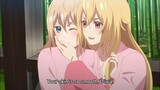 Olivia and Angelica are so happy - Otome Game Sekai wa Mob ni Kibishii Sekai desu Episodes 5