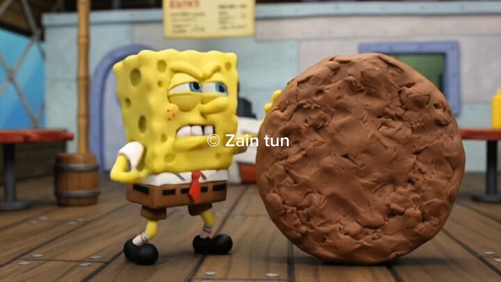 Spongebob Squarepants -  Episode Patung Krabby Patty Raksasa