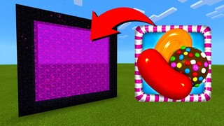 How To Make A Portal To The Candy Crush Saga Dimension in Minecraft!