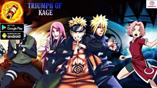 Triumph of Kage Gameplay - Naruto RPG Game Android