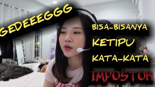 Gedeeeeggg ❗❗ bisa-bisanya ketipu kata-kata impostor ❌