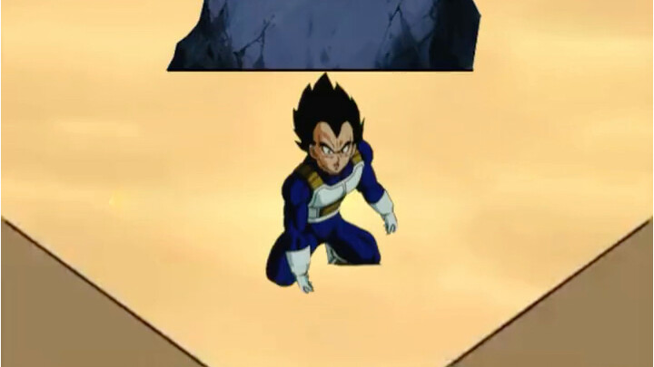 [Broly MAD] Help Vegeta avoid the rock attacks in this crappy mobile game ad!