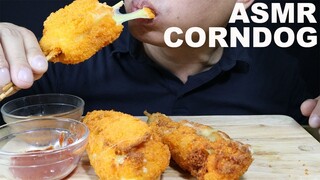 ASMR EATING HOMEMADE CORNDOG 🌭| CRUNCHY SOUND | NO TALKING