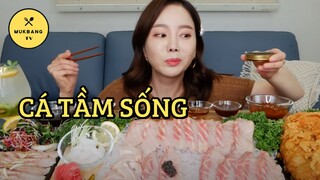 [Mukbang TV] - Cá tầm sống