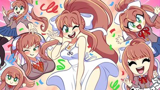 【个人汉化 熟肉】monika的生日派对和拆礼物！