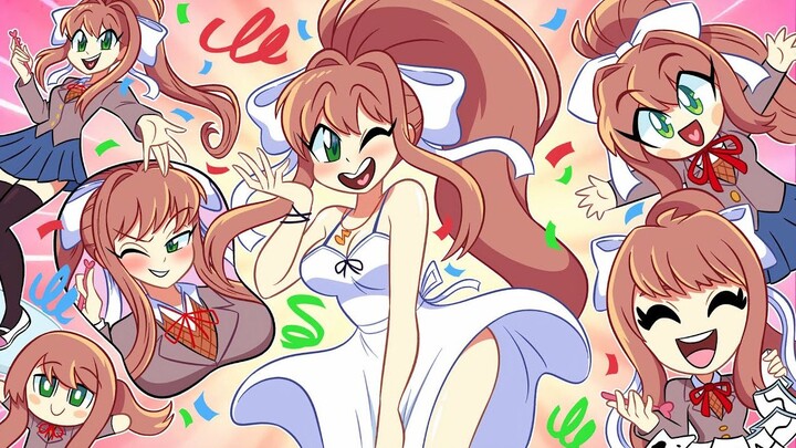 【个人汉化 熟肉】monika的生日派对和拆礼物！