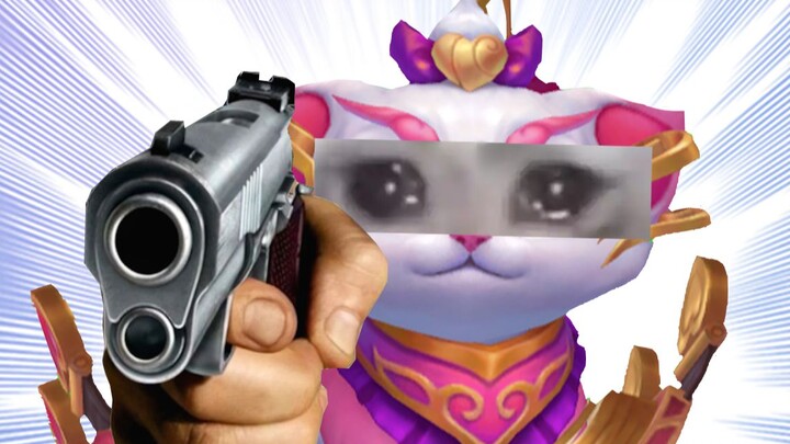 يومي: 😡👉 أنا لست قطة سيئة 🤣 نسخة ليغ أوف ليجيندز من أغنية القطة السيئة