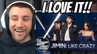 IM SO PROUD! Jimin: Like Crazy | The Tonight Show Starring Jimmy Fallon  - REACTION