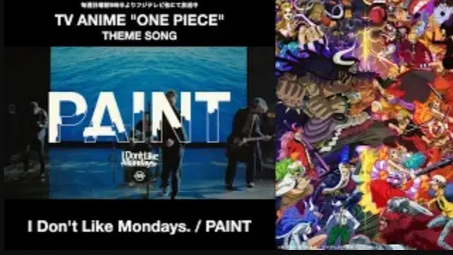 I Don T Like Mondays Paint Tvアニメ One Piece 主題歌 Bilibili