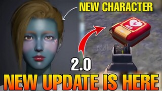 Top New Features In 2.0 Update | New Face Customize Feature | 2.0 Update Is Here | Pubg Mobile