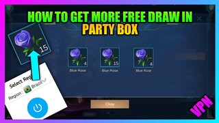 USE VPN TO GET MORE BLUE ROSE IN MOBILE LEGENDS | How To Get More Blue Rose MLBB 2021