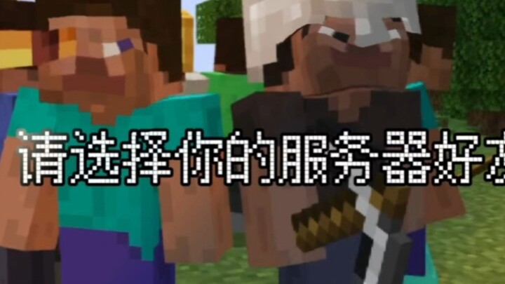 请选择你的生存服务器队友！