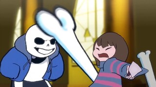 Animasi Undertale】SANS vs FRISK, berjuang untuk balas dendam! Siapa pemenang akhir?