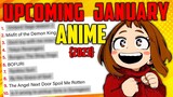 Upcoming ANIME of JANUARY 2023🤩🥳 #anime