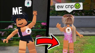 I Become a CNP in ROBLOX VOICE CHAT and IT WENT BAD