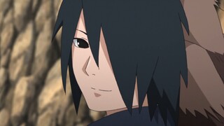 In the 275th episode of Boruto, Sasuke activates the "Haoshoku Haki" and decides to leave Konoha aga