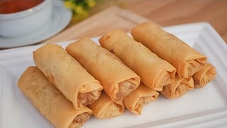 GORENGAN LUMPIA KARE AYAM ! | CARA MEMBUAT LUMPIA KARE AYAM!