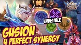 HYPER 3 STAR GUSION WITH 4 PERFECT SYNERGY FOR COUNTER FREYA GUNNER ! MAGIC CHESS