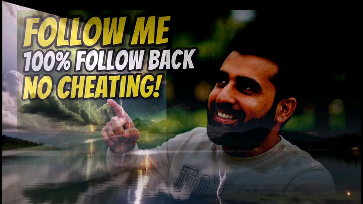 Follow Me for 100% Follow Back | Let's Grow Together