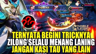 TRICK MYTHIC AGAR ZILONG KALIAN SELALU MENANG BY ONE - TUTORIAL ZILONG