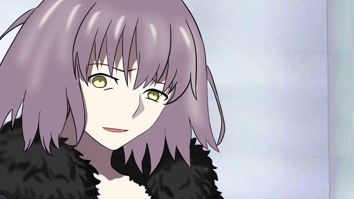 [FGO/Handwritten] Guess who I am (Fujimaru Ritsuka x Daimao, Black Dai x Kurozhen)