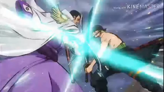 Fight!! Zoro VS Admiral Fujitora