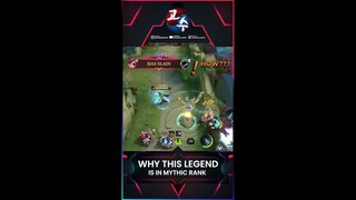 Why is this Legend in Mythic Rank | Mobile Legends