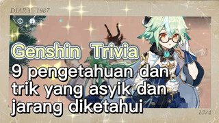 [Genshin, Trik yang jarang diketahui] 9 pengetahuan dan trik yang asyik dan jarang diketahui