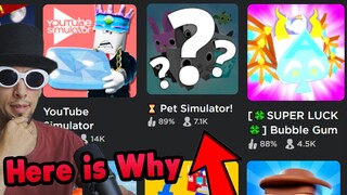 Pet Simulator is NOW More POPULAR Than Bubble Gum Simulator