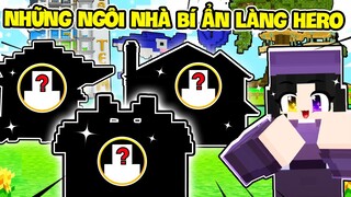 Noob Ruby Bất Ngờ Phát Hiện " Những Ngôi Nhà Bí Ẩn " Ở làng HERO TEAM Trong Minecraft