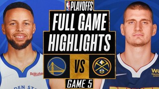 WARRIORS vs NUGGETS FULL GAME 5 HIGHLIGHTS | 2022 NBA Playoffs Highlights Warriors Nuggets NBA 2K22