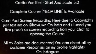 Gretta Van Riel Course Start And Scale 3.0 Download