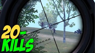 ME vs 3 SNIPERS | SOLO vs SQUAD | PUBG MOBILE