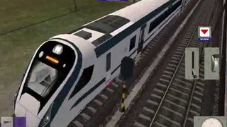 High speed journey between New Delhi and Mathura with train 18 in Indian train simulator