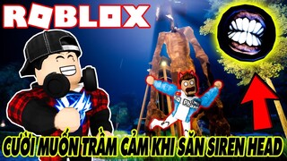 Roblox | 2 Cây Hài Trong Làng Bán Muối Đi Săn Quỷ Đầu Loa Với Hàm Răng Trắng Sáng | Siren Head