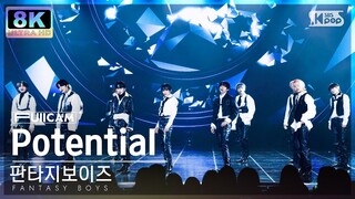 [초고화질 8K] 판타지보이즈 'Potential' 풀캠 (FANTASY BOYS FullCam) @SBS Inkigayo 231210