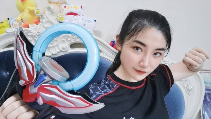 "Female Ultraman fans can also become super cool Orb"