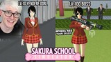 BECOMING A LEVEL 100 YANDERE MAFIA BOSS | Sakura School Simulator