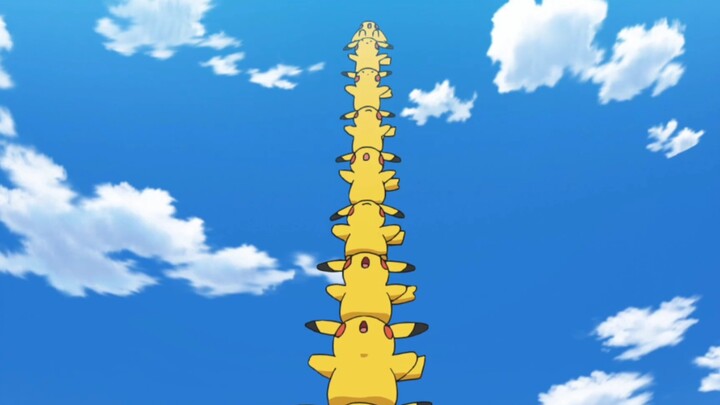 Một Pikachu thì dễ thương, còn cả nhóm thì sao?