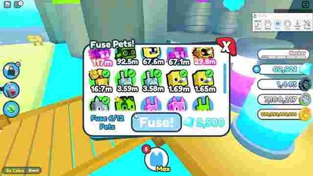 Pet Sim X|What if you fuse? Random pets?