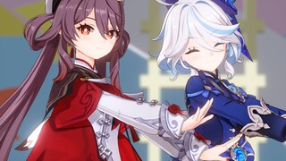 Walnut Funina "V" ﾜﾁｬﾒｶダﾝｽ[Genshin Impact MMD]