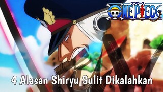 Kenapa Shiryu Adalah Musuh Tangguh di One Piece