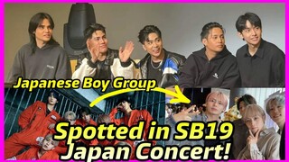 SPOTTED! Japanese Hip Hop Boy Group in SB19 Pagtatag World Tour Japan!