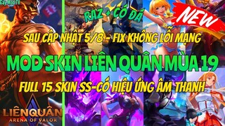 Hướng Dẫn Mod Full 15 Skin Hot Pick Liên Quân Mùa 19 Mới Nhất Có Hiệu Ứng Âm Thanh